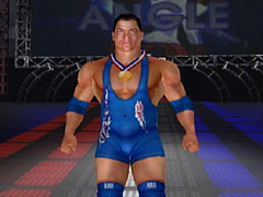 Kurt looks good -- he even flaps his mouth on the way to the ring.